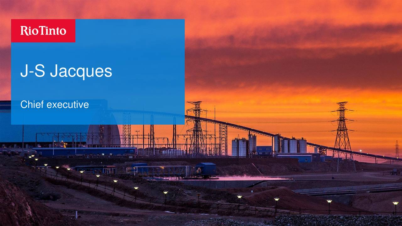 Rio Tinto Plc (RIO) Investor Presentation - Slideshow - Rio Tinto Plc ...